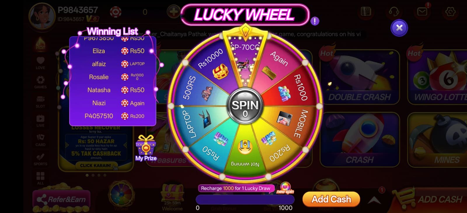 S9 APK screenshot — bonus round in a premium slot game